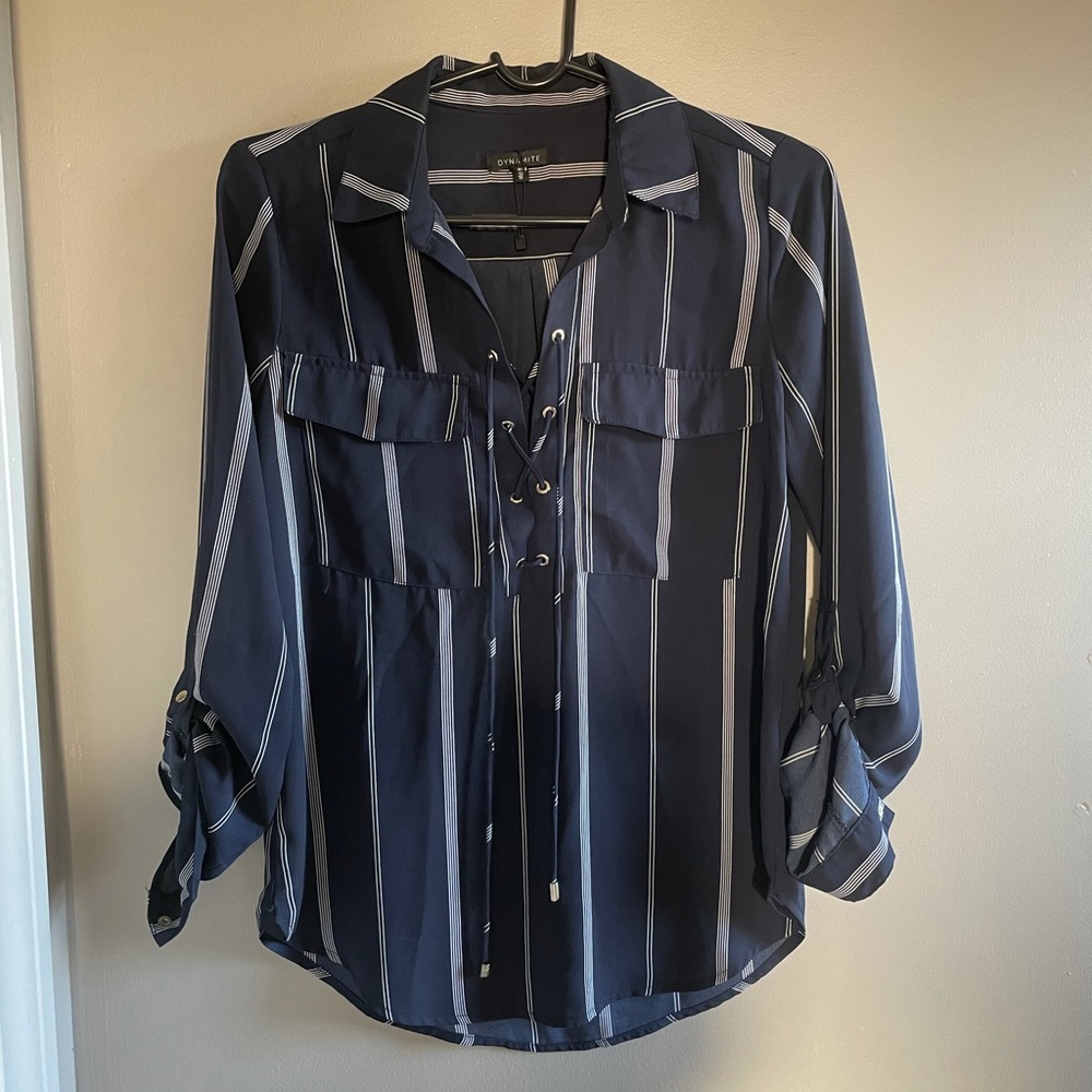 Dynamite: Striped Blouse